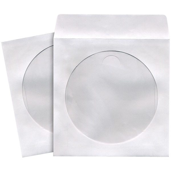 Maxell 190135 - c CD/DVD Storage Sleeves (50 pk; White)