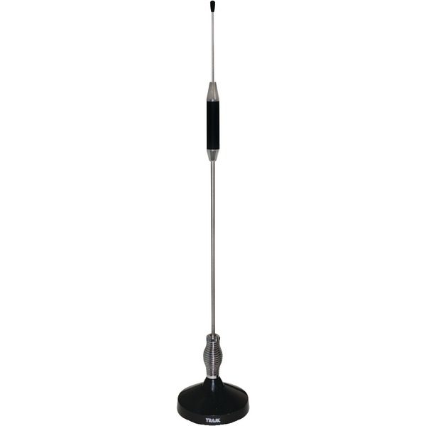 Tram 703-HC Center-Load Stainless Steel Whip CB Magnet-Mount Antenna Kit with 3-1/2-Inch Magnet and Cable