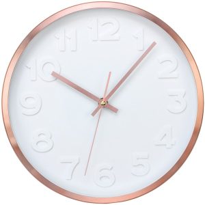 Timekeeper 668024 Copper II Wall Clock