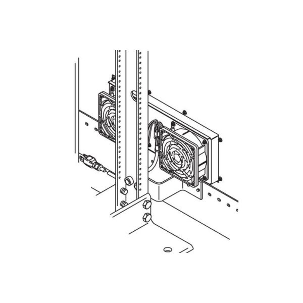 CPi 11755-003 Fan Kit For Single Rack Enclosures