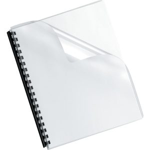 Fellowes 52311 Crystals Transparent PVC Binding Covers