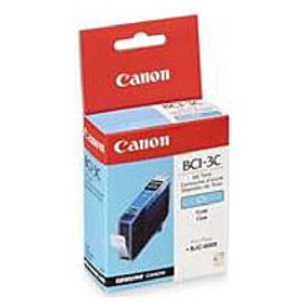 Canon 4480A003 BCI-3EC Inkjet Ink Tank - 340 Pages Yield - Cyan - 1 Pack