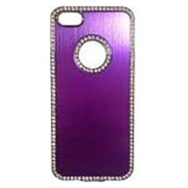 Couture 890968102522 Metallic Bling Case for Apple iPhone 5 - Purple