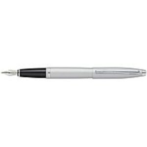 Cross AT0116F-1MS Calais Medium Point Fountain Pen - Chrome Barrel