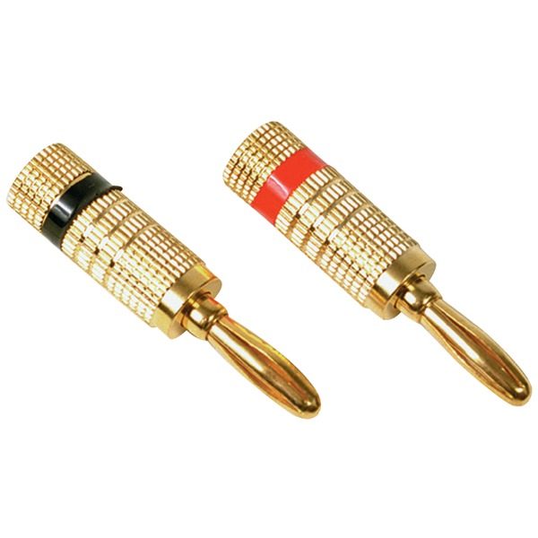 RCA AH10R Deluxe Banana Plugs