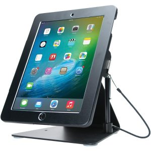 CTA Digital PAD-DASB Desktop Anti-Theft Stand for Tablets (Black)