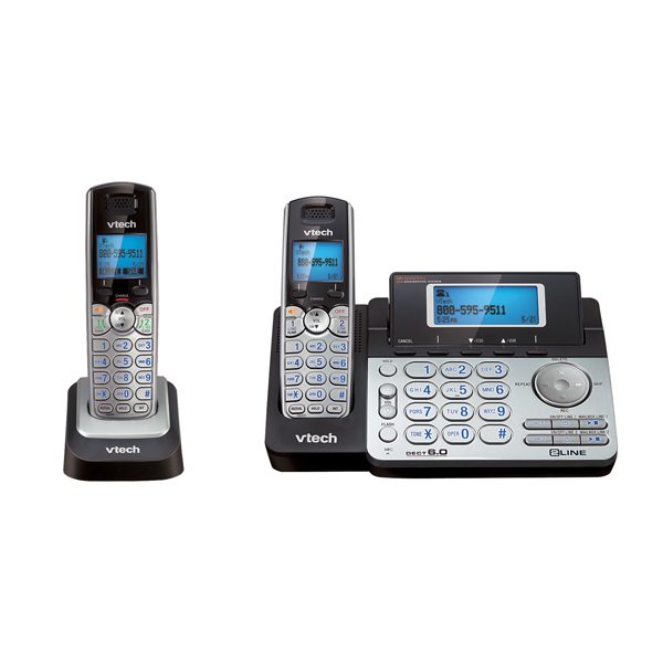 VTech 815825013780 DECT 6.0 2LN CRDLS PHN