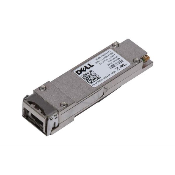 Dell 7TCDN QSFP+ Transceiver Module - 40 Gbps - 40Gbase-SR - 850 nm