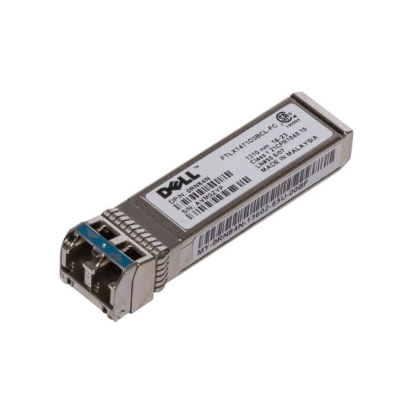 Dell RN84N SFP Plus Long Range Transceiver Module - 10 Gbe - 1310 nm - 10 Gbps