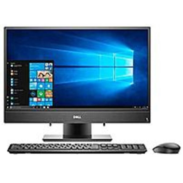 Dell i3277-3344BLK-PUS All-in-One Desktop PC - Intel Core i3-7130U 2.7 GHz Processor - 4 GB DDR4 + 16 GB Intel Optane Memory - 1 TB Hard Drive - 21.5 inch Touchscreen - Wi-Fi - Windows 10 Home 64-bit