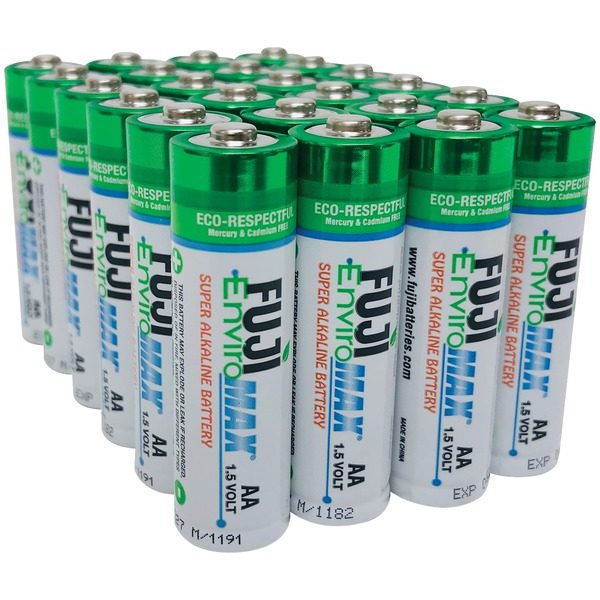 FUJI ENVIROMAX 4300BP24 EnviroMax AA Super Alkaline Batteries (24 pack)