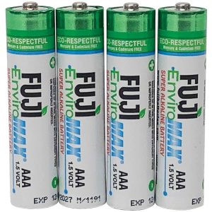 FUJI ENVIROMAX 4400BP4 EnviroMax AAA Super Alkaline Batteries (4 Pack)