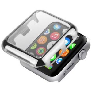 End-Scene 5031300092247 Bumper for Apple 1.5-inch Watch - Silver