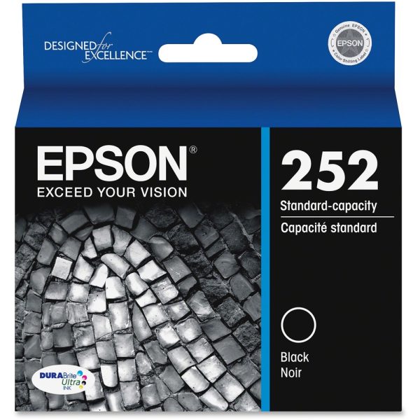 Epson DURABrite Ultra T252120 Original Ink Cartridge - Inkjet - Black - 1 Each