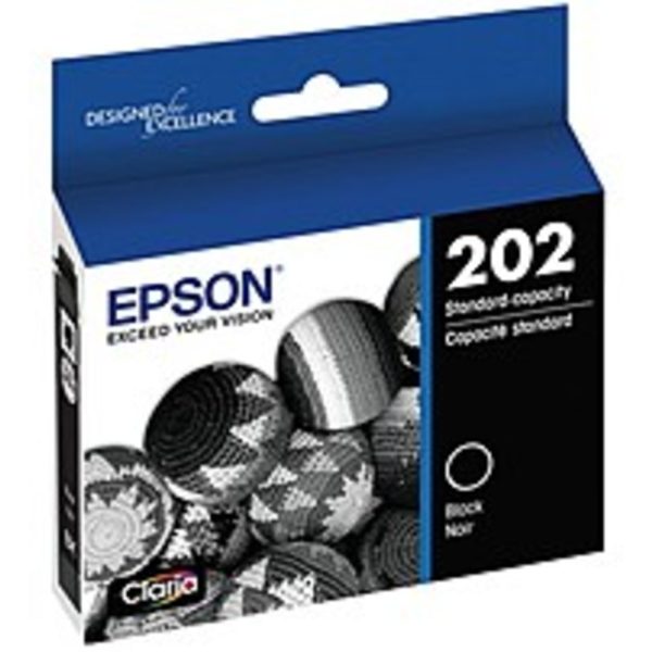 Epson T202120-S Claria T202 Standard-Capacity Ink Cartridge - Black