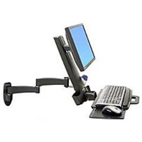 Ergotron 200 Series 45-230-200 Combo Arm for 24-inch Display Black