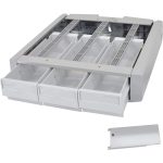 Ergotron 97-864 SV Supplemental Triple Storage Drawer