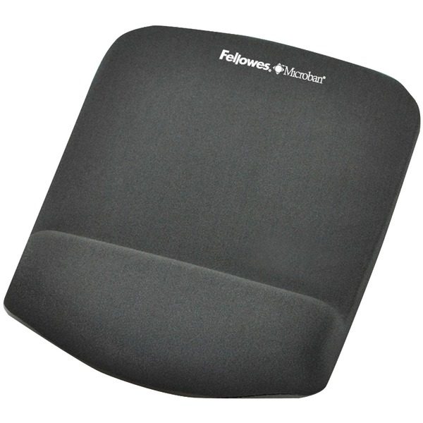 Fellowes 9252201 PlushTouch Mouse Pad Wrist Rest with FoamFusion