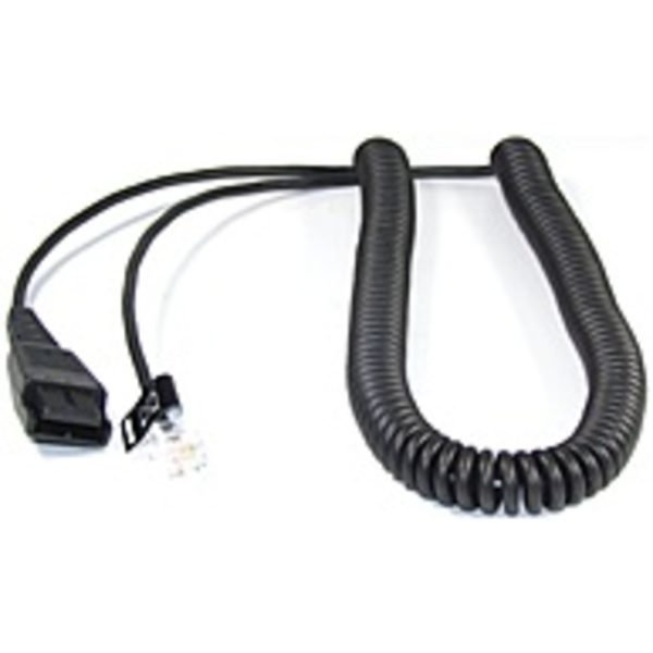 GN Headset Adapter Cable - for Headset - 6.56 ft - 1 x Quick Disconnect Audio - 1 x RJ-10 Phone