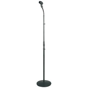 Pyle Pro PMKS32 Universal Compact Base Microphone Stand with Adjustable & Pivotable Gooseneck