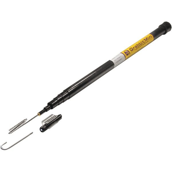 Labor Saving Devices 82-110 Grabbit Mini Telescoping Pole with Z-Tip & J-Tip