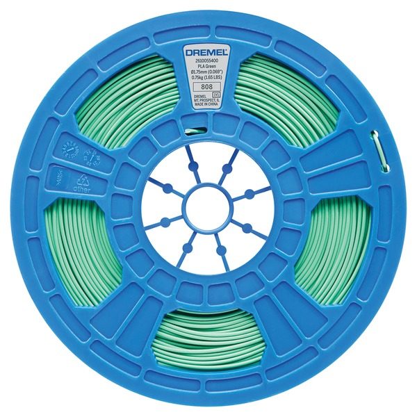 Dremel PLA-GRE-01 .75 kg PLA 3D Printer Filament (Green)