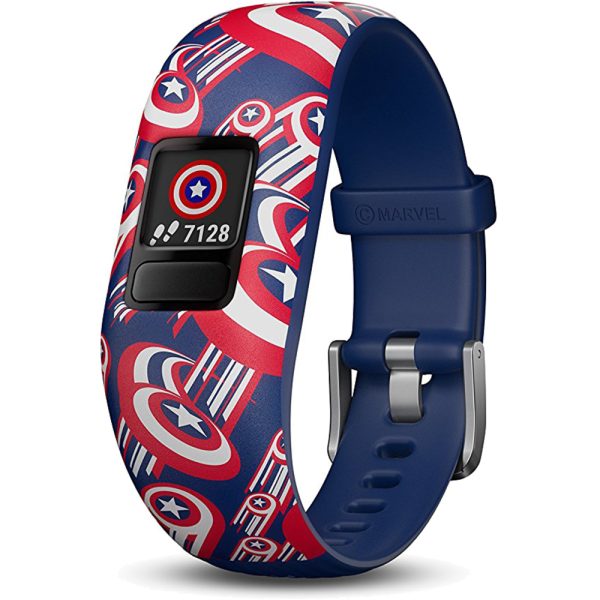 Garmin Vivofit Jr.2 010-01909-32 Activity Tracker for Kids - Bluetooth - Captain America