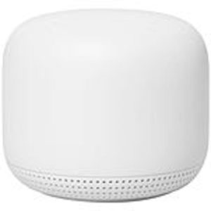 Google GA00823-US Nest IEEE 802.11ac Ethernet Wireless Router - 2.40 GHz ISM Band - 5 GHz UNII Band - 275 MB/s Wireless Speed - 1 x Network Port - 1 x Broadband Port - Gigabit Ethernet - Desktop