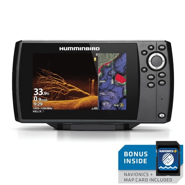 Humminbird 410940-1NAV HELIX 7 CHIRP MEGA DI GPS G3 Nav+ Fishfinder