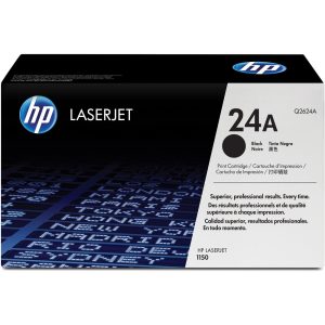 HP 24A (Q2624A) Original Toner Cartridge - Single Pack - Laser - 2500 Pages - Black - 1 Each