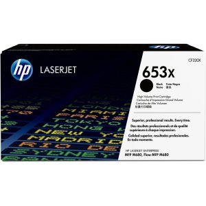 HP 653X (CF320X) Original Toner Cartridge - Single Pack - Laser - High Yield - 20000 Pages - Black - 1 Each