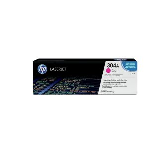 HP Genuine 304A Magenta Original LaserJet Toner Cartridge CC533A