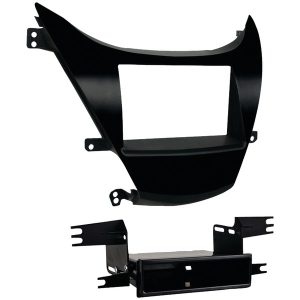 Metra 99-7346B Double-DIN/Single-DIN with Pocket Installation Kit for 2011 through 2013 Hyundai Elantra