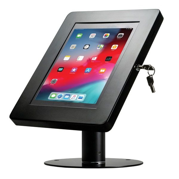 CTA Digital PAD-HSKSB Hyperflex Security Kiosk Stand for Tablets (Black)