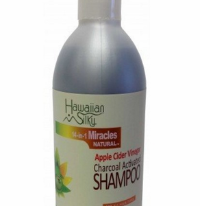 Hawaiian Silky 14-In-1 Miracles Charcoal Activated Shampoo 12oz