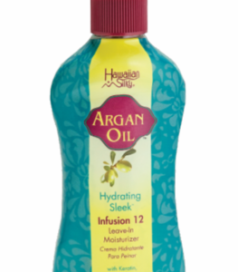 Hawaiian Silky Argan Oil Hydrating Sleek Infusion 12 Leave-In Moisturizer 8oz