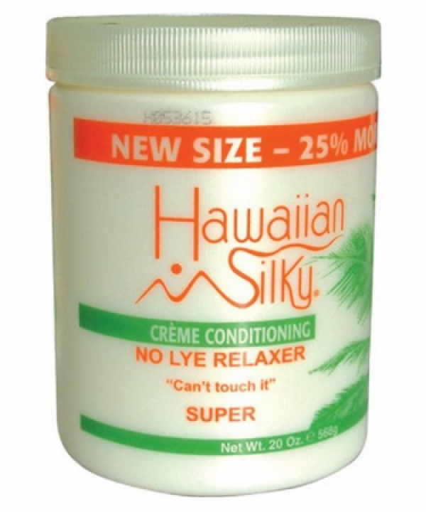 Hawaiian Silky Creme Conditioning No Lye Relaxer Super 20oz