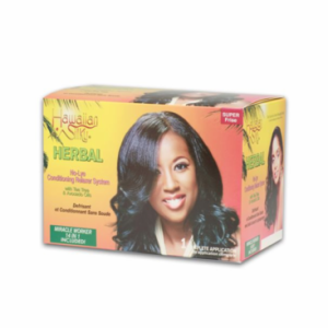 Hawaiian Silky Herbal No-Lye Conditioning Relaxer System Super