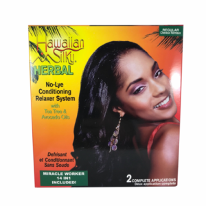 Hawaiian Silky Herbal No-Lye Conditioning Relaxer Twin Kit Regular