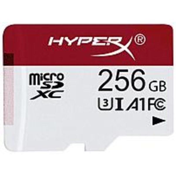 HyperX HXSDC/256GB 256 GB microSDXC Gaming U3 Flash Memory Card - UHS-I