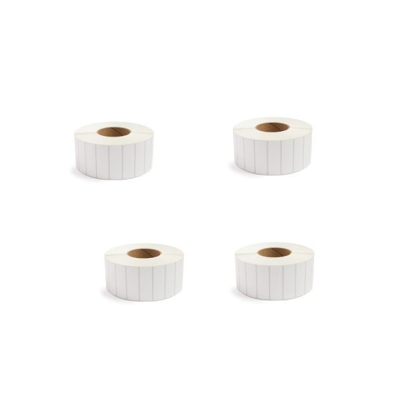 Intermec E01383 Duratherm II 3x1 DT BarCode Label Pack of 4 E01383