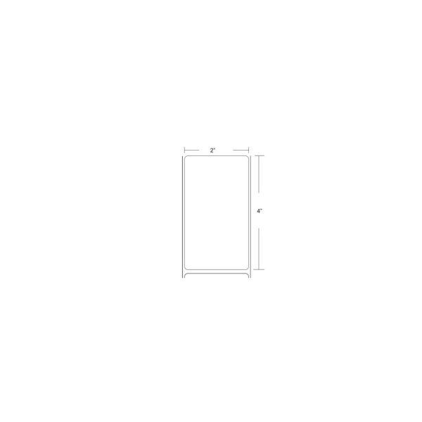 Intermec E24612 2x4 DT BarCode Label Pack of 32 32-Pack E24612