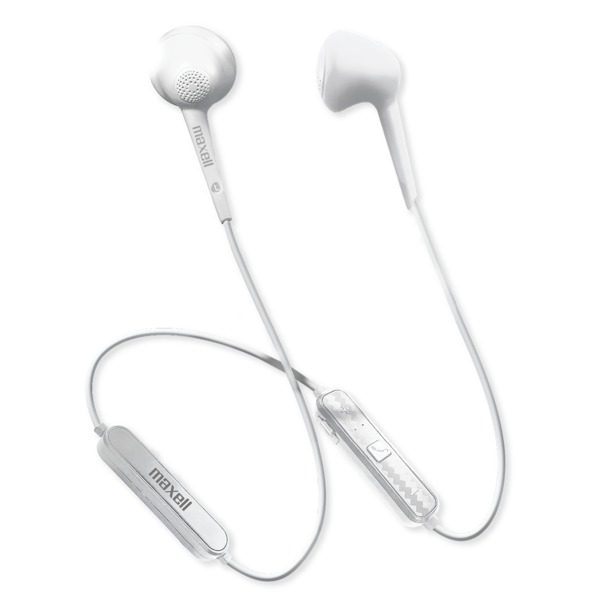 Maxell 198019 Jelleez Bluetooth Wireless Earbuds (White)