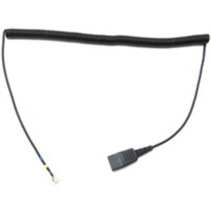 Jabra 01-0203 Headset Coil Cord with GN Quick Disconnect for GN 8000