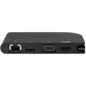 Kensington SD1500 USB-C Mobile Dock - for Notebook/Tablet PC - Thunderbolt 3 - Network (RJ-45) - HDMI - VGA - DisplayPort - Thunderbolt - Wired