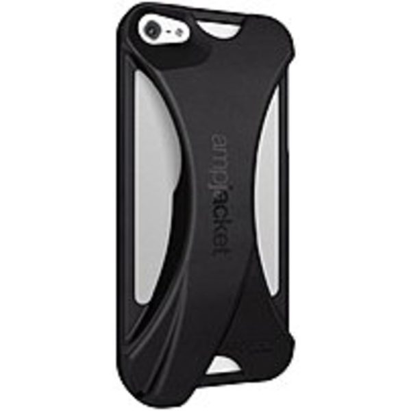 Kubxlab AmpJacket AMPIPH5BKPCR Acoustic Amplifier Case for Apple iPhone 5 - Black