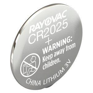 RAYOVAC KECR2025-1G 3-Volt Lithium Keyless Entry Battery (1 pk; CR2025 Size)