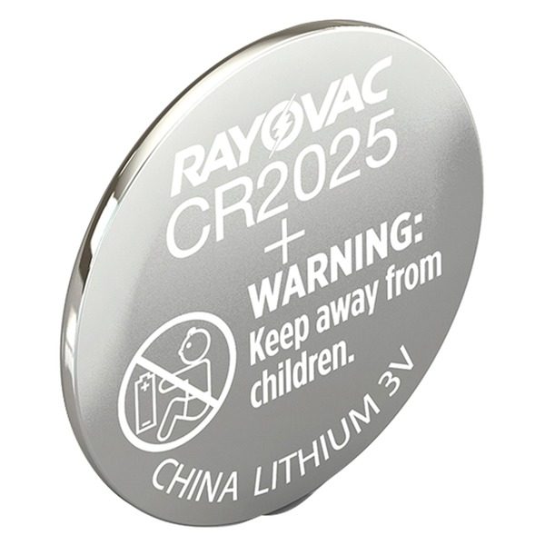 RAYOVAC KECR2025-1G 3-Volt Lithium Keyless Entry Battery (1 pk; CR2025 Size)