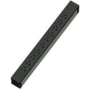 Legrand LP-21110 1U 10-Outlet Power Distribution Unit - Black/Silver