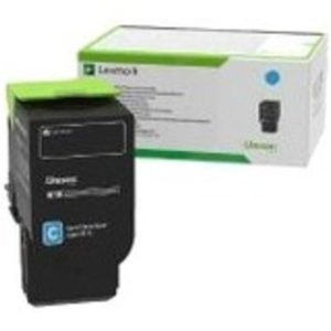 Lexmark Unison Toner Cartridge - Cyan - Laser - Extra High Yield - 5000 Pages